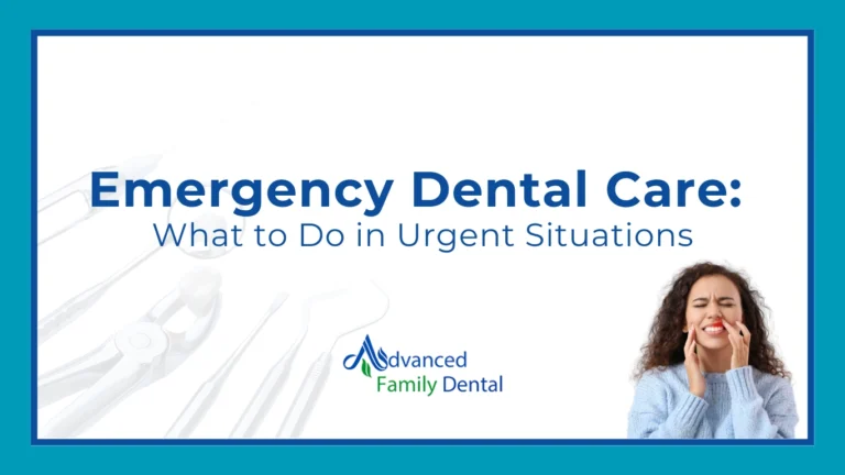 Emergency Dental Care: What to Do in Urgent Situations in Doral, FL